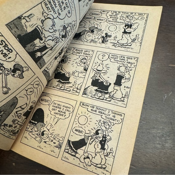 Thimble Theatre Popeye Grosset & Dunlap Tempo Books Comic Bud Sagendorf 1979 - Picture 6 of 16